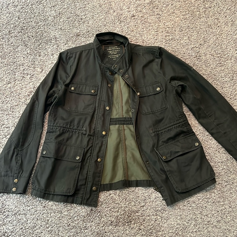 EUC J. Crew Relaxed Boyfriend Field Jacket XL